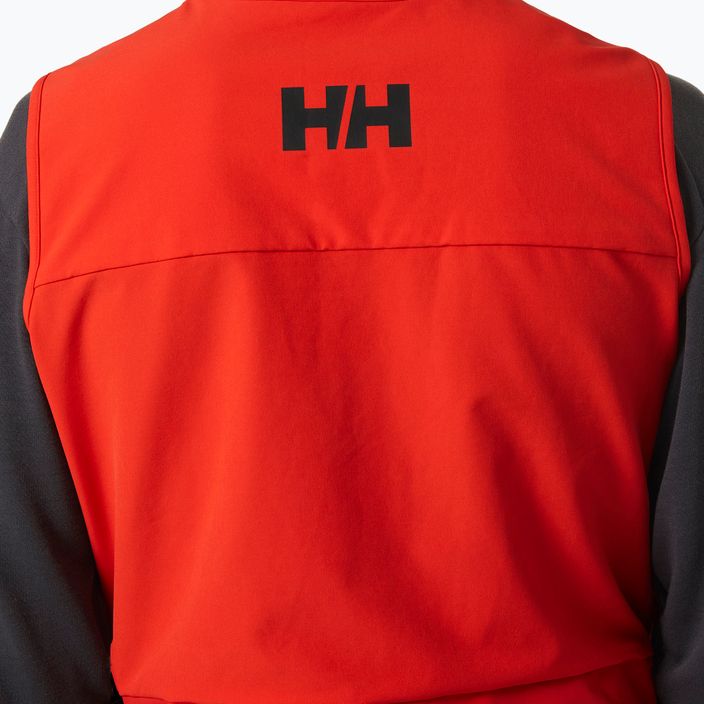 Чоловічі вітрильні штани Helly Hansen Aegir Race Salopette 2.0 alert red 4