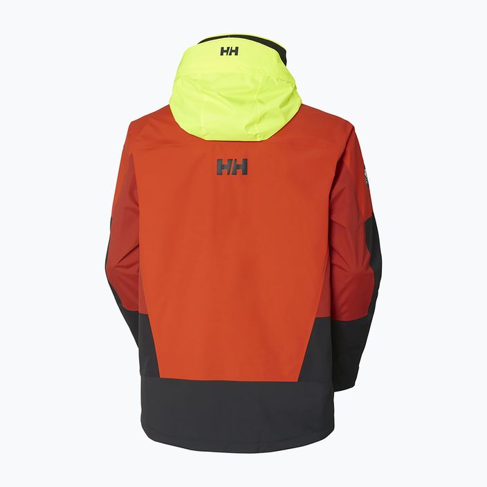 Куртка для вітрильного спорту чоловіча Helly Hansen Newport Coastal помаранчева 34290_300 8