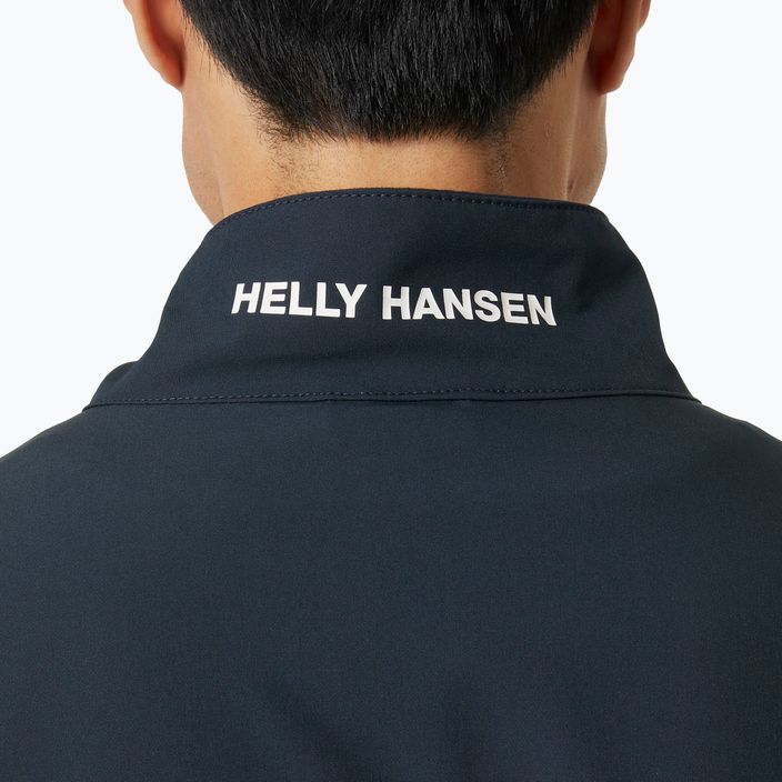 Куртка вітрильна чоловіча Helly Hansen Newport софтшел azurite 4
