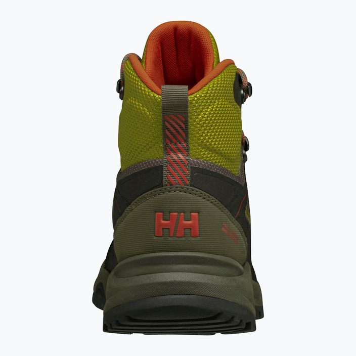 Чоловічі трекінгові черевики Helly Hansen Cascade Mid HT неоновий мох/утилітарний зелений 8
