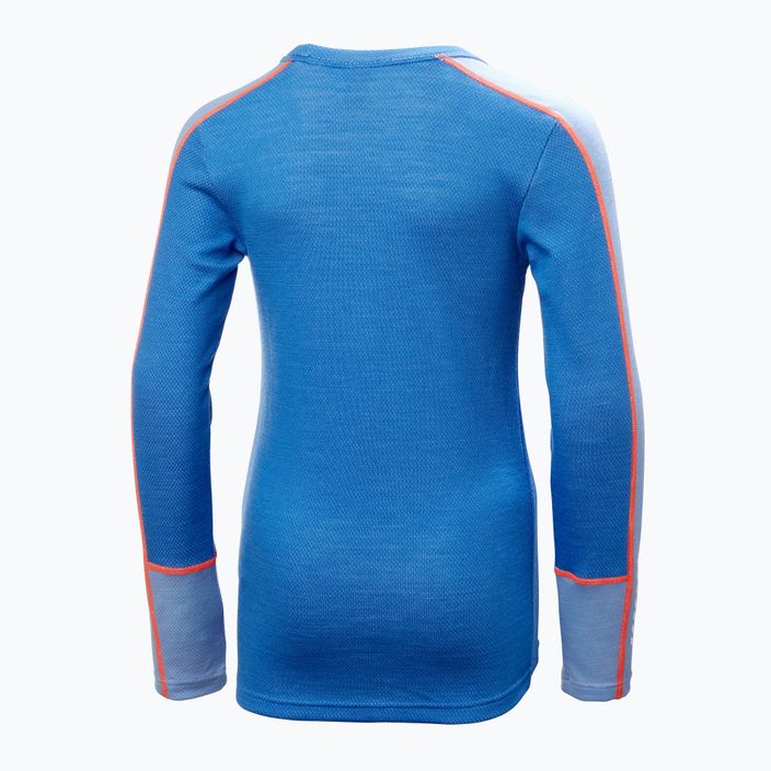 Комплект термобілизни дитячий Helly Hansen JR Lifa Merino Midweight ultra blue 7