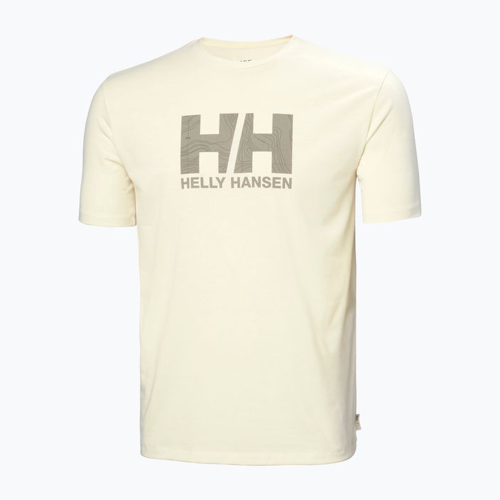 Чоловіча снігова футболка Helly Hansen Skog з переробленим графічним малюнком 5