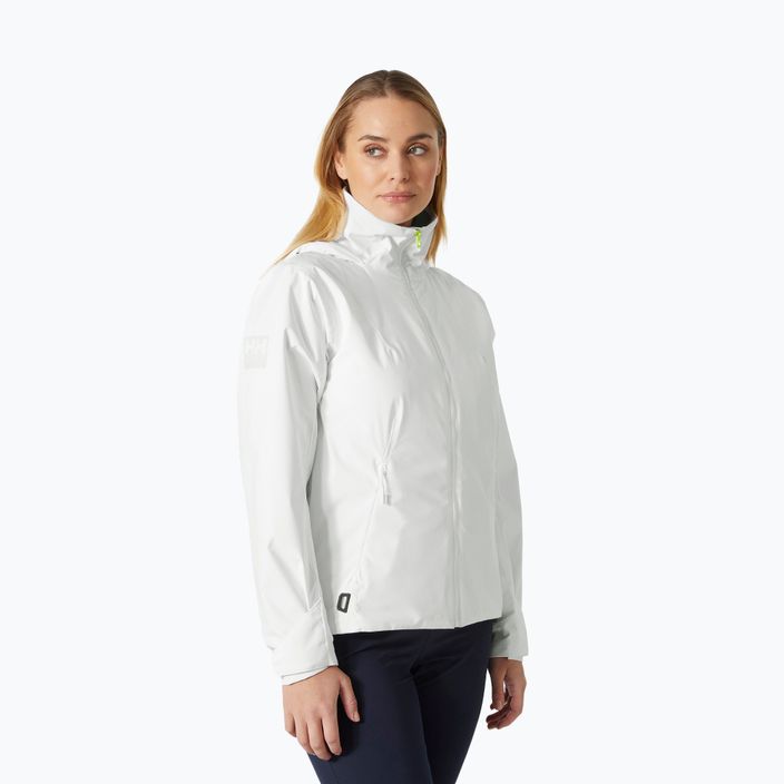 Жіноча вітрильна куртка Helly Hansen HP Racing Lifaloft Hood біла