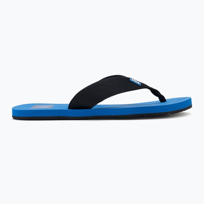 Шльопанці чоловічі Helly Hansen Logo Sandals 2 ebony/cobalt 2