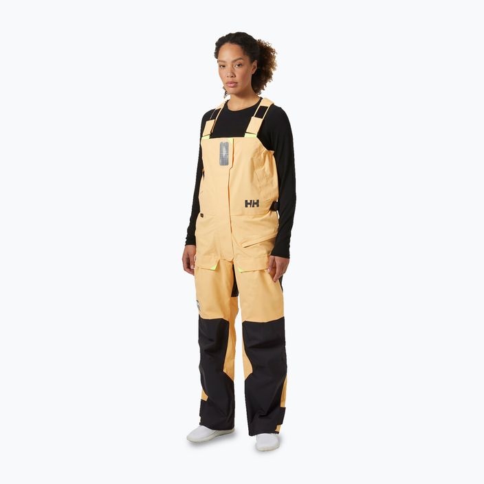 Жіночі вітрильні штани Helly Hansen Skagen Offshore Bib помаранчевий сорбет