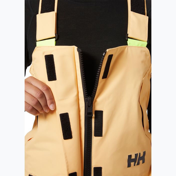 Жіночі вітрильні штани Helly Hansen Skagen Offshore Bib помаранчевий сорбет 5