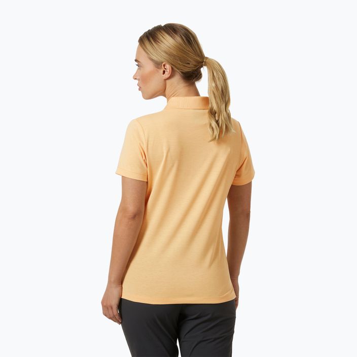 Жіноча футболка-поло Helly Hansen Siren Polo miami персиковий 2