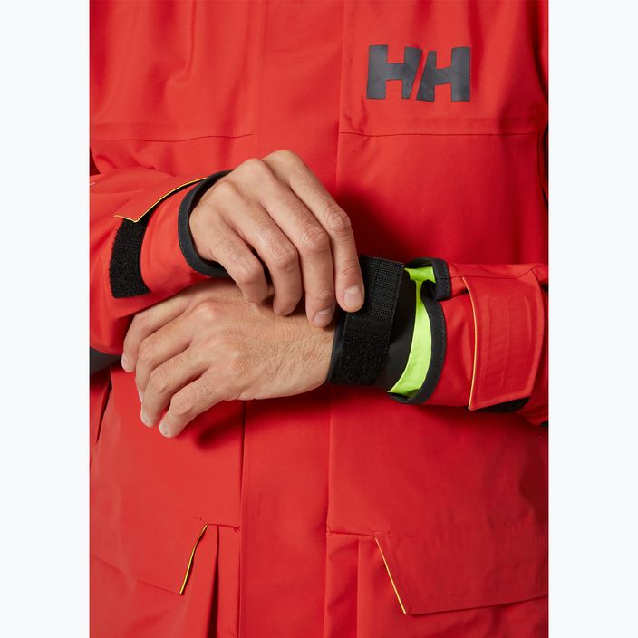 Чоловіча вітрильна куртка Helly Hansen Skagen Pro alert red 8