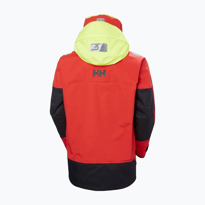 Чоловіча вітрильна куртка Helly Hansen Skagen Pro alert red 11