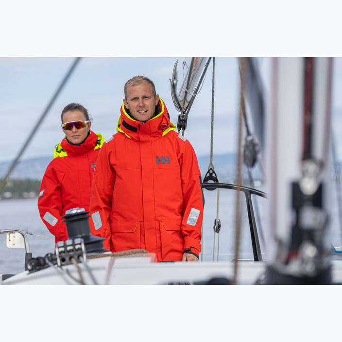 Чоловіча вітрильна куртка Helly Hansen Skagen Pro alert red 12