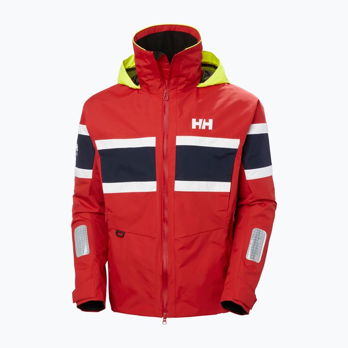 Чоловіча вітрильна куртка Helly Hansen Salt Original червона 6