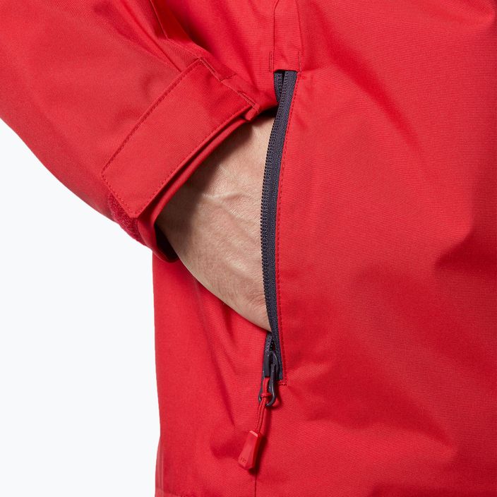 Куртка вітрильна чоловіча Helly Hansen Crew Hooded Midlayer 2 red 4