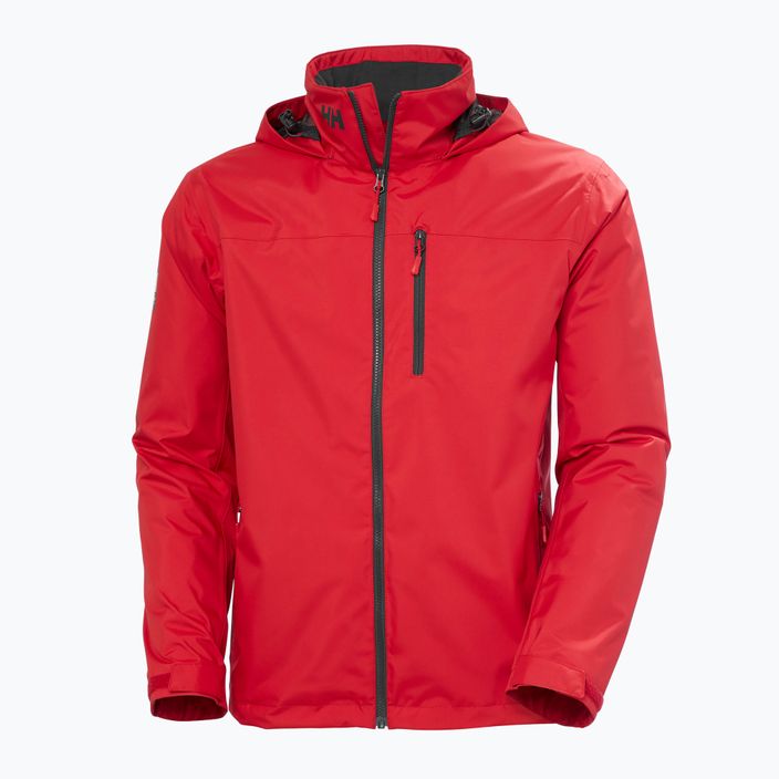 Куртка вітрильна чоловіча Helly Hansen Crew Hooded Midlayer 2 red 6