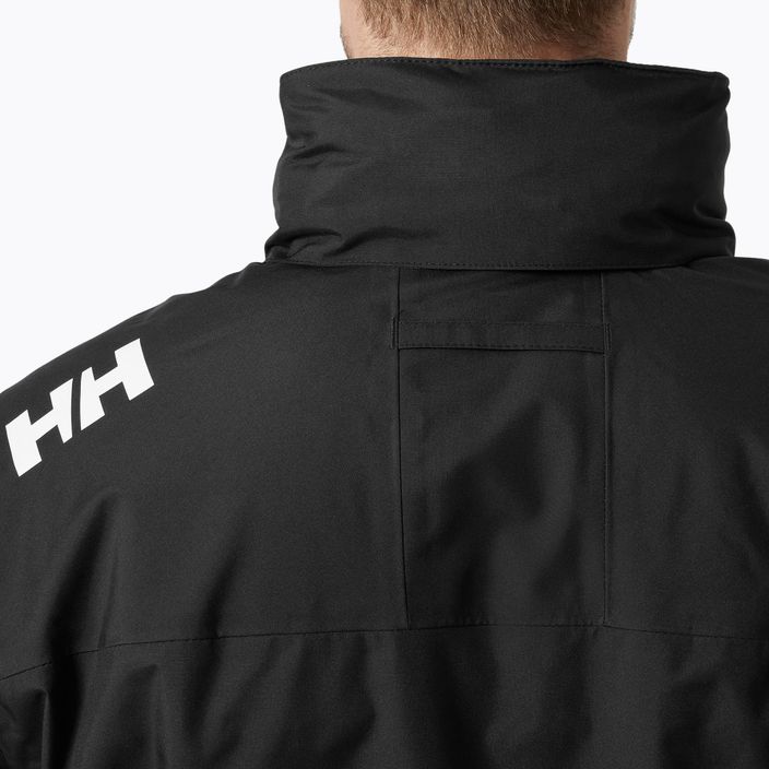 Куртка вітрильна чоловіча Helly Hansen Crew Hooded Midlayer 2 black 4