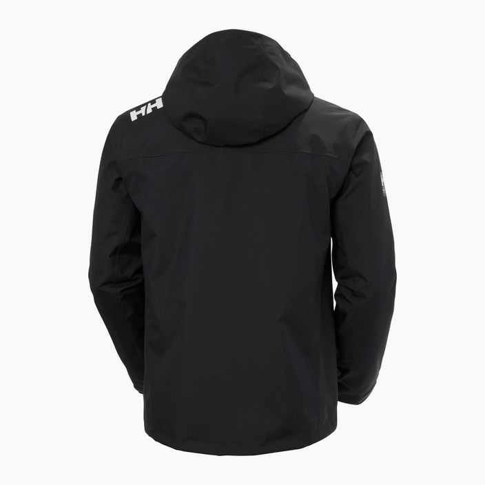 Куртка вітрильна чоловіча Helly Hansen Crew Hooded Midlayer 2 black 8