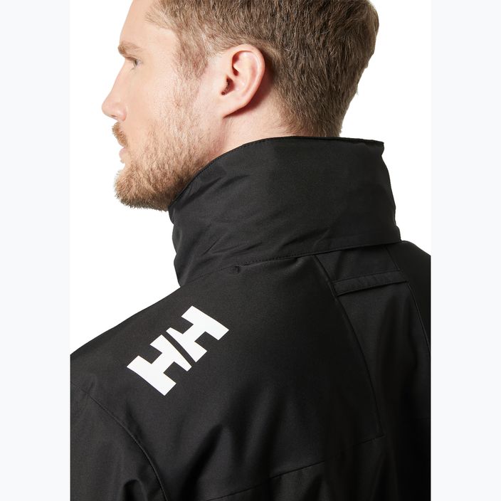 Чоловіча вітрильна куртка Helly Hansen Crew Hooded 2.0 чорна 4