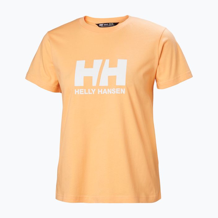 Футболка  жіноча Helly Hansen Logo 2.0 miami peach 4