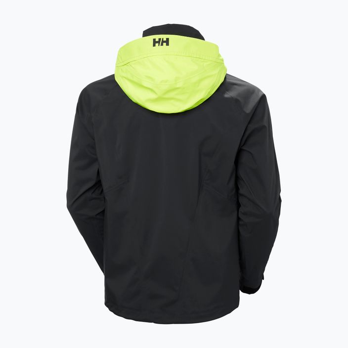 Чоловіча вітрильна куртка Helly Hansen HP Foil Shell 2.0 чорне дерево 9