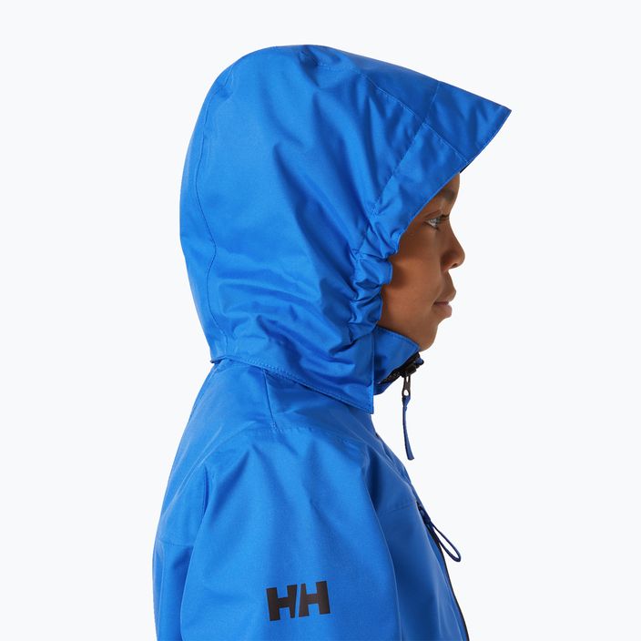 Дитяча вітрильна куртка Helly Hansen Crew Hooded JR cobalt 2.0 3