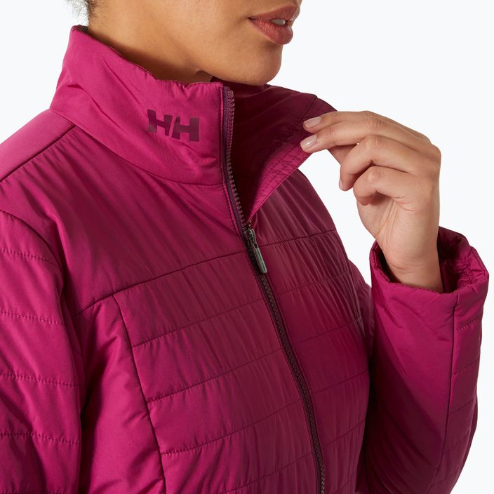 Куртка вітрильна жіноча Helly Hansen Crew Insulator 2.0 magenta 2.0 3