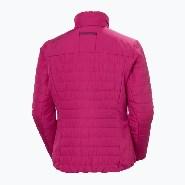 Куртка вітрильна жіноча Helly Hansen Crew Insulator 2.0 magenta 2.0 8