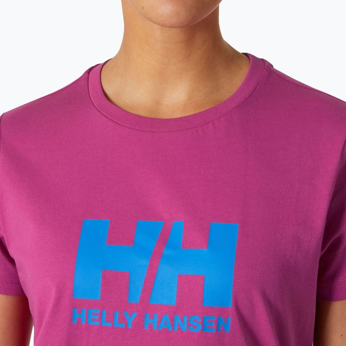 Футболка жіноча Helly Hansen Logo 2.0 magenta 2.0 3