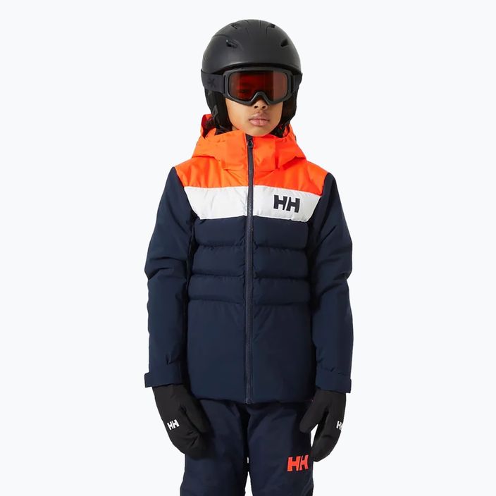 Дитяча лижна куртка Helly Hansen Cyclone navy