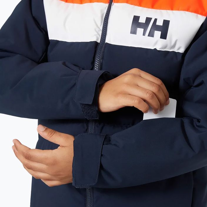 Дитяча лижна куртка Helly Hansen Cyclone navy 5