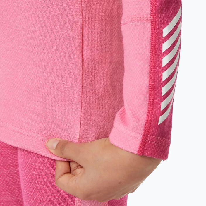 Комплект термобілизни дитячий Helly Hansen JR Lifa Merino Midweight sugar pink 4