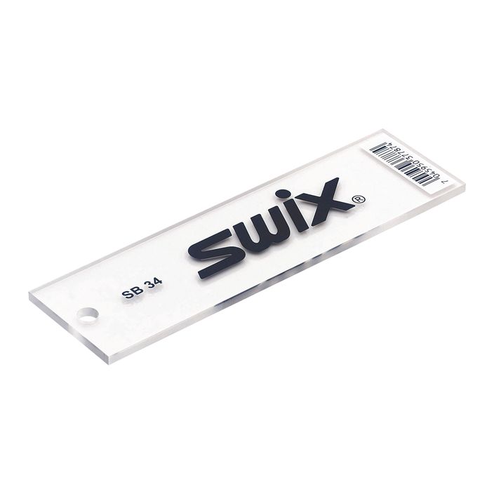 Скребок сноубордичний для воску  Swix Sb34D Plexi SB білий SB034D 2