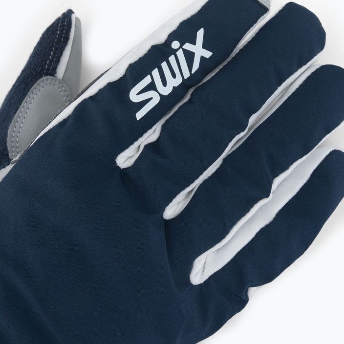 Рукавиці для бігових лиж чоловічі Swix Marka синьо-білі H0963-75100 4