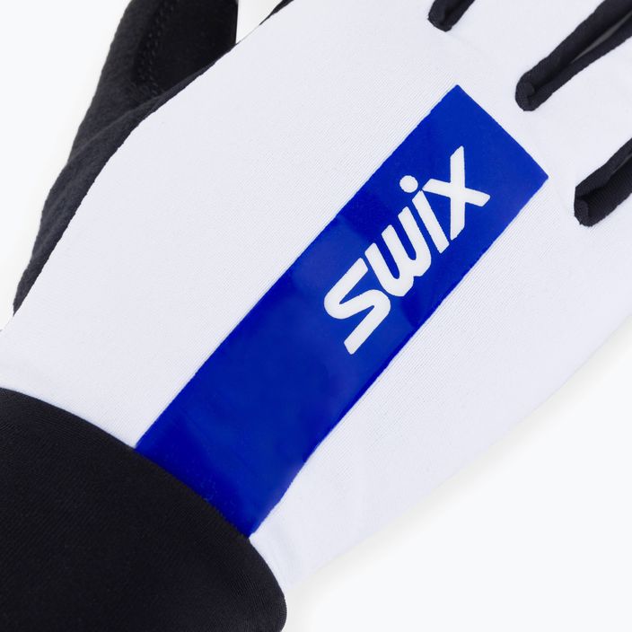 Рукавиці для бігових лиж Swix Focus біло-сірі H0247-00000 4