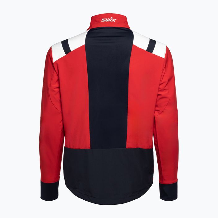 Куртка для бігових лиж чоловіча Swix Infinity червона 15241-99990 2