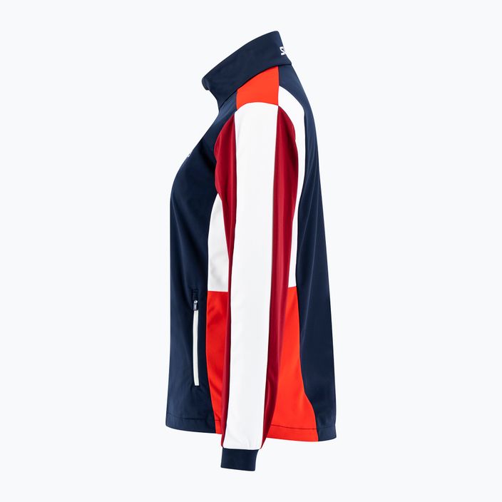 Куртка для бігових лиж жіноча Swix Cross синьо-червона 12346-75120 8