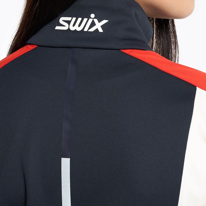 Куртка для бігових лиж жіноча Swix Cross синьо-червона 12346-75120 6