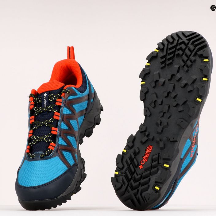 Трекінгові черевики чоловічі Columbia Peakfreak X2 Outdry deep marine/bold orange 9
