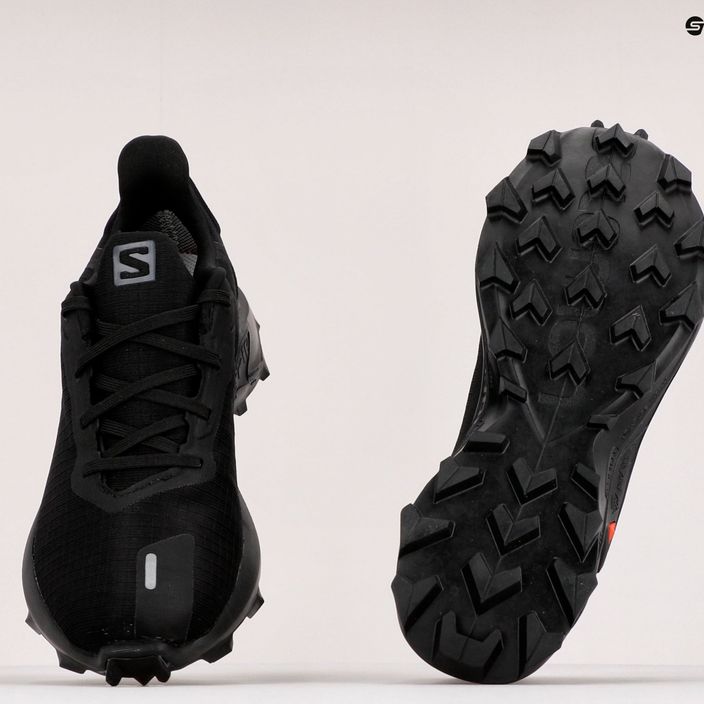 Кросівки для бігу жіночі Salomon Alphacross 3 GTX black/black 9