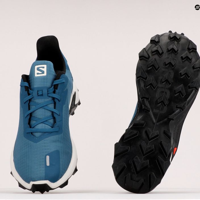 Кросівки для бігу чоловічі Salomon Alphacross 3 bluesteel/lunar rock/black 11