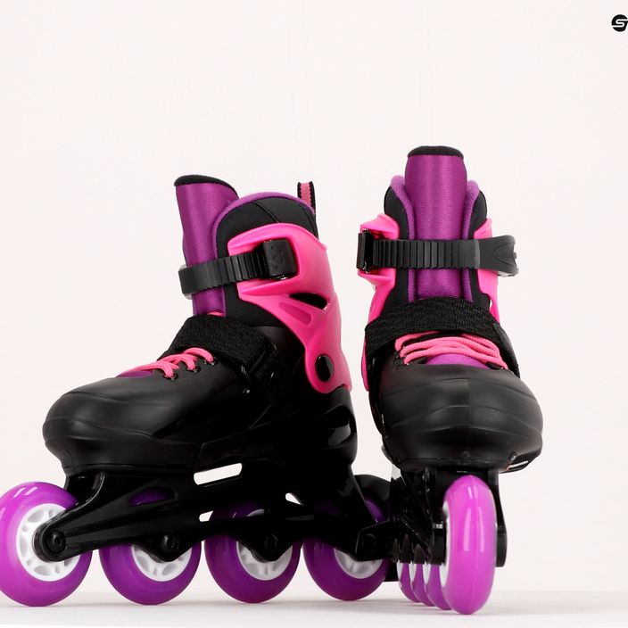 Роликові ковзани дитячі Rollerblade Fury G чорно-рожеві 07067100 7Y9 9