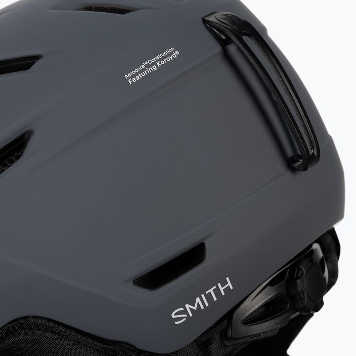 Шолом лижний Smith Mission сірий E00696 7