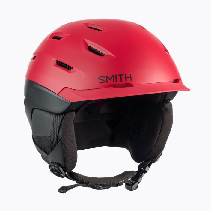 Шолом лижний  Smith Level Mips червоний E00628