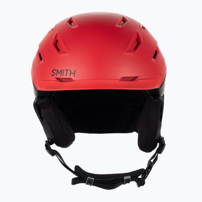 Шолом лижний Smith Level червоно-чорний E00629 2