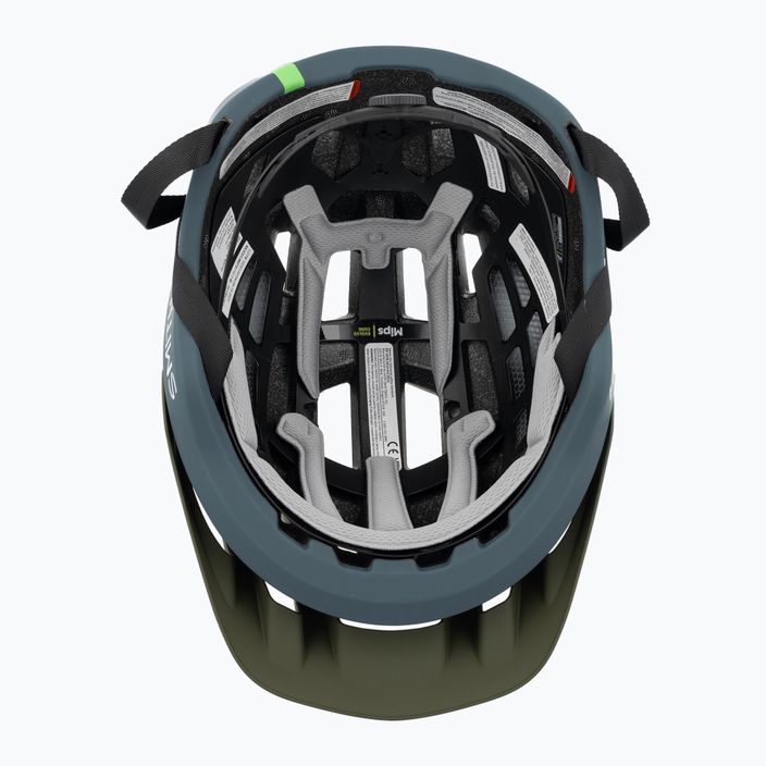 Велосипедний шолом Smith Engage 2 MIPS матовий мох/камінь 5