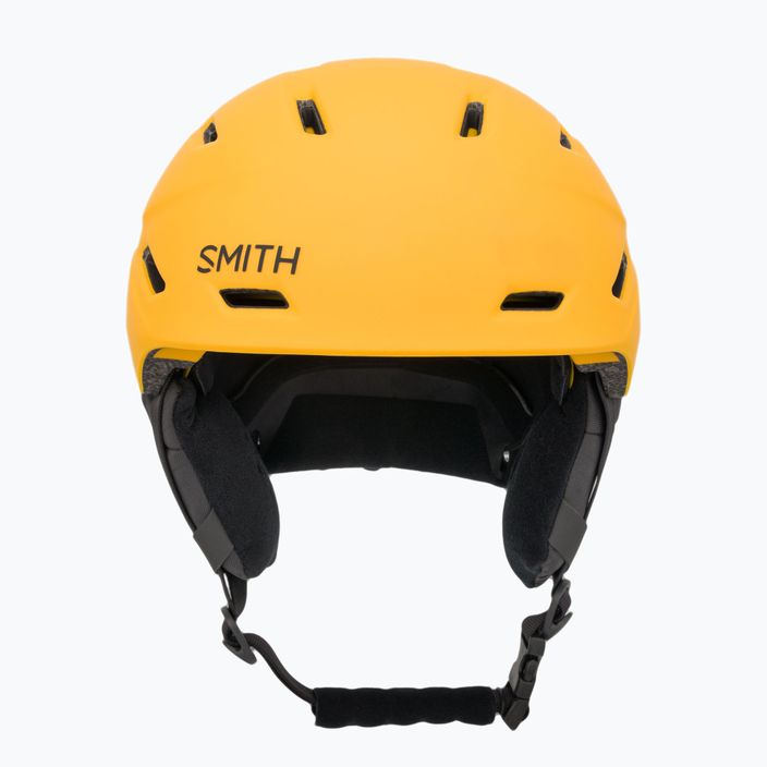 Гірськолижний шолом Smith Mission Mips матовий золотий злиток 2