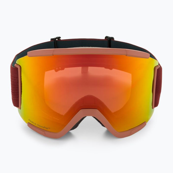 Гірськолижні окуляри Smith Squad XL terra flow/повсякденні червоні/штормові сині з сенсором 3