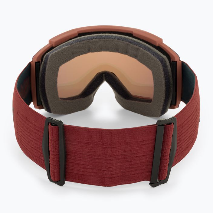 Гірськолижні окуляри Smith Squad XL terra flow/повсякденні червоні/штормові сині з сенсором 4