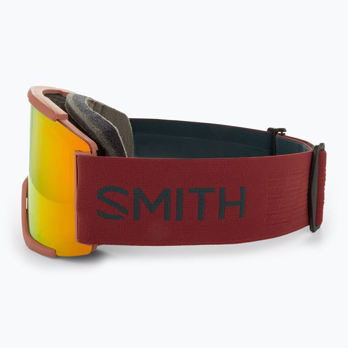 Гірськолижні окуляри Smith Squad XL terra flow/повсякденні червоні/штормові сині з сенсором 5