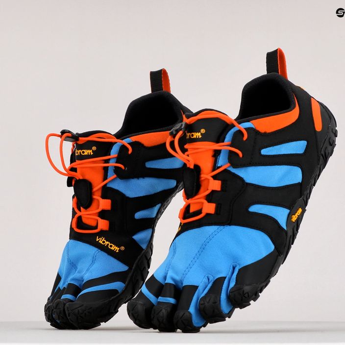 Кросівки для бігу чоловічі Vibram Fivefingers V-Trail 2.0 blue/orange 9