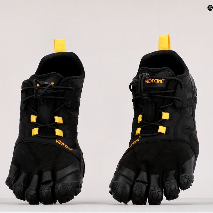 Кросівки для бігу чоловічі Vibram Fivefingers V-Trail 2.0 black/yellow 9