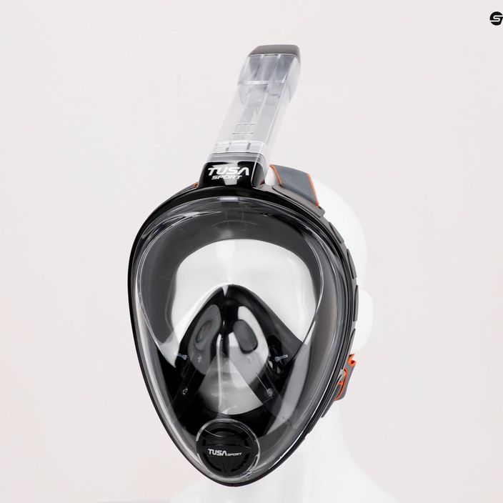 Повнолицьова маска TUSA Sportfull Face Mask чорна UM8001 10